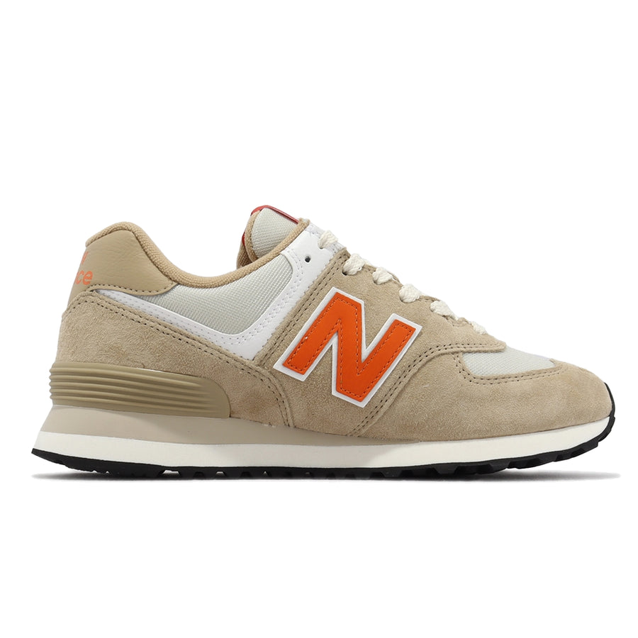 Кроссовки New Balance 574 'Bone Orange', бежевый — фото 2