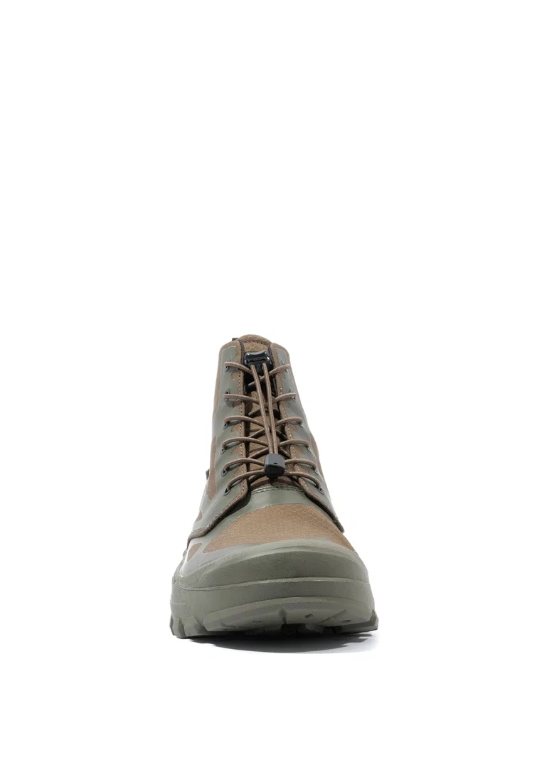 Кроссовки-ботинки высокие, водонепроницаемые, Pallarider Cuff, Unisex Palladium, зеленый — фото 3
