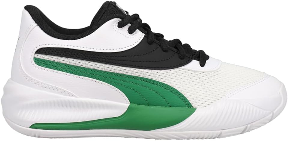 

Баскетбольные кроссовки Puma Triple, High Risk, красно-черные, размер 6,5 US, унисекс, для детей старшего возраста, белый