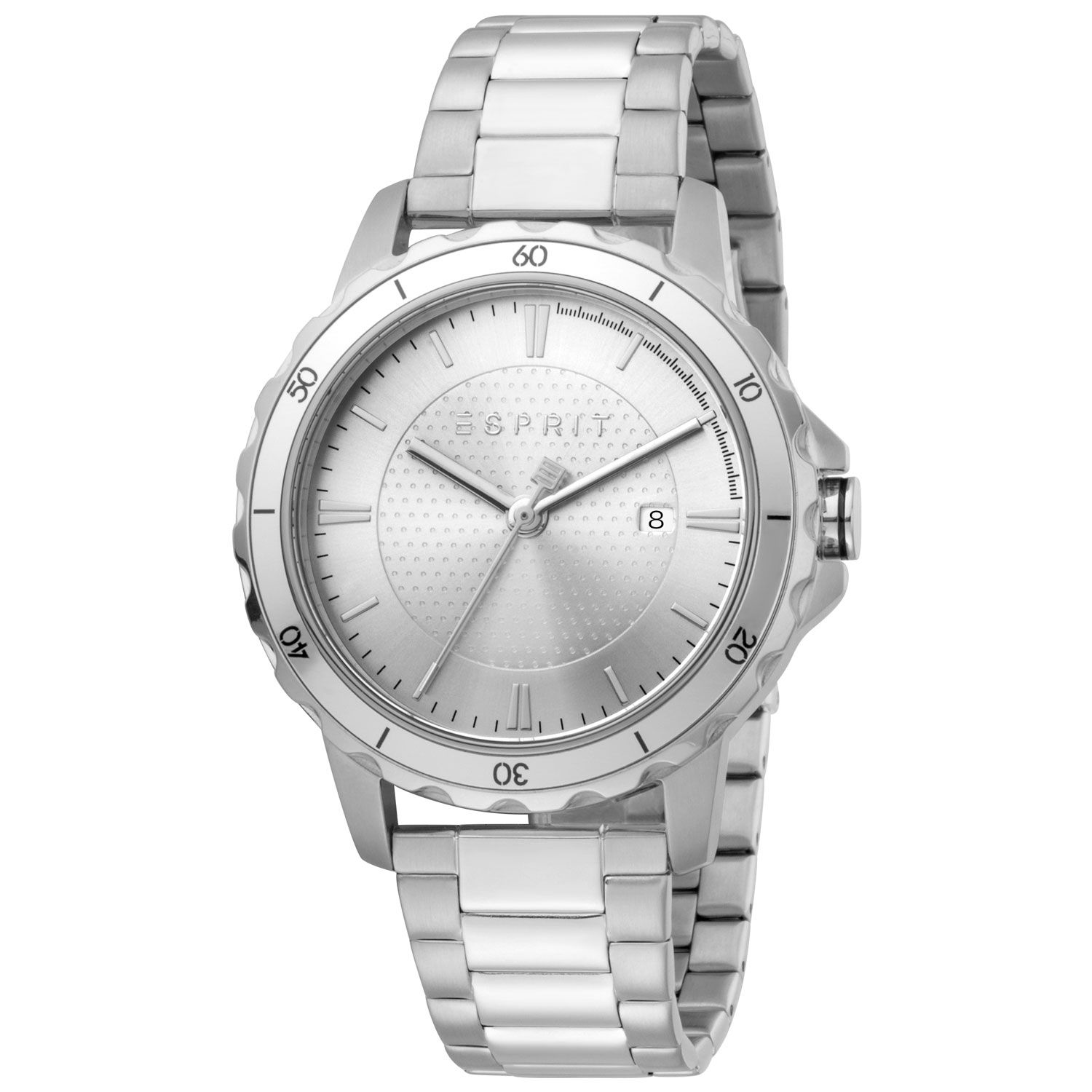 

Серебряные мужские часы Esprit