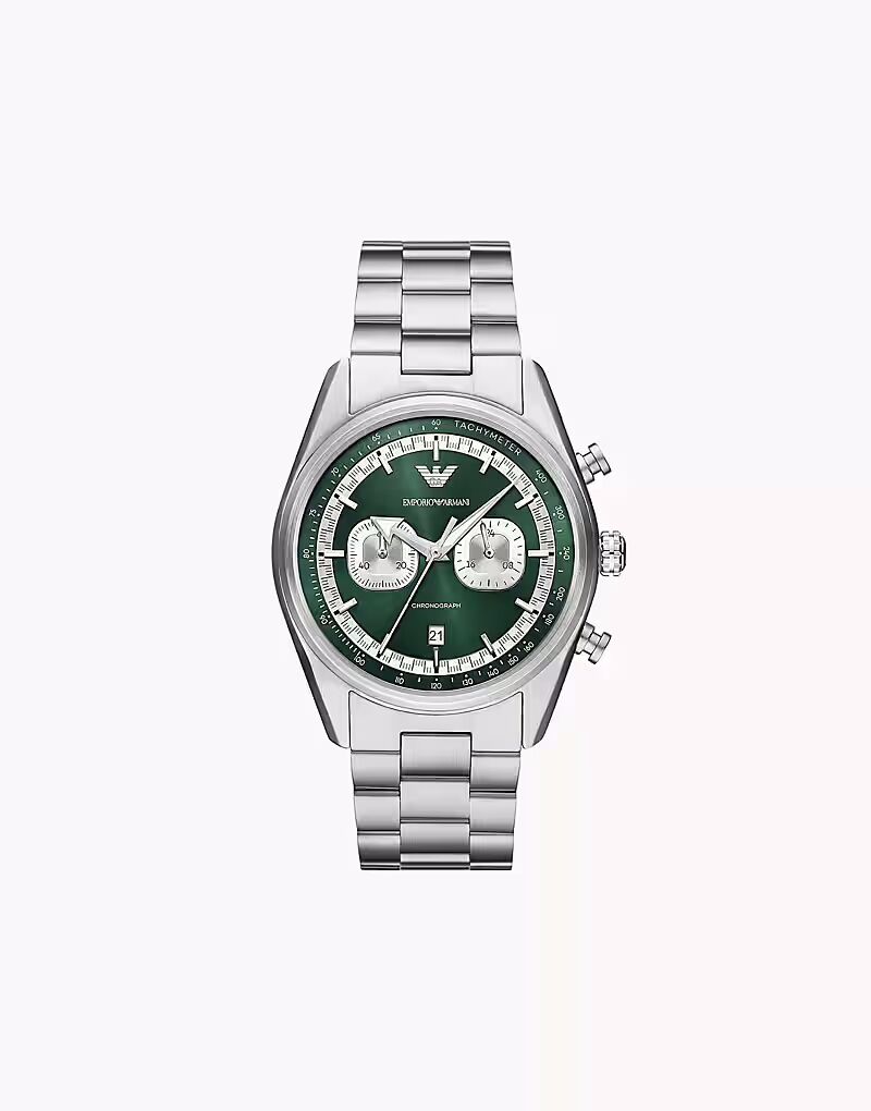 

Мужские часы-хронограф Emporio Armani из нержавеющей стали, ar11637, серебристый цвет