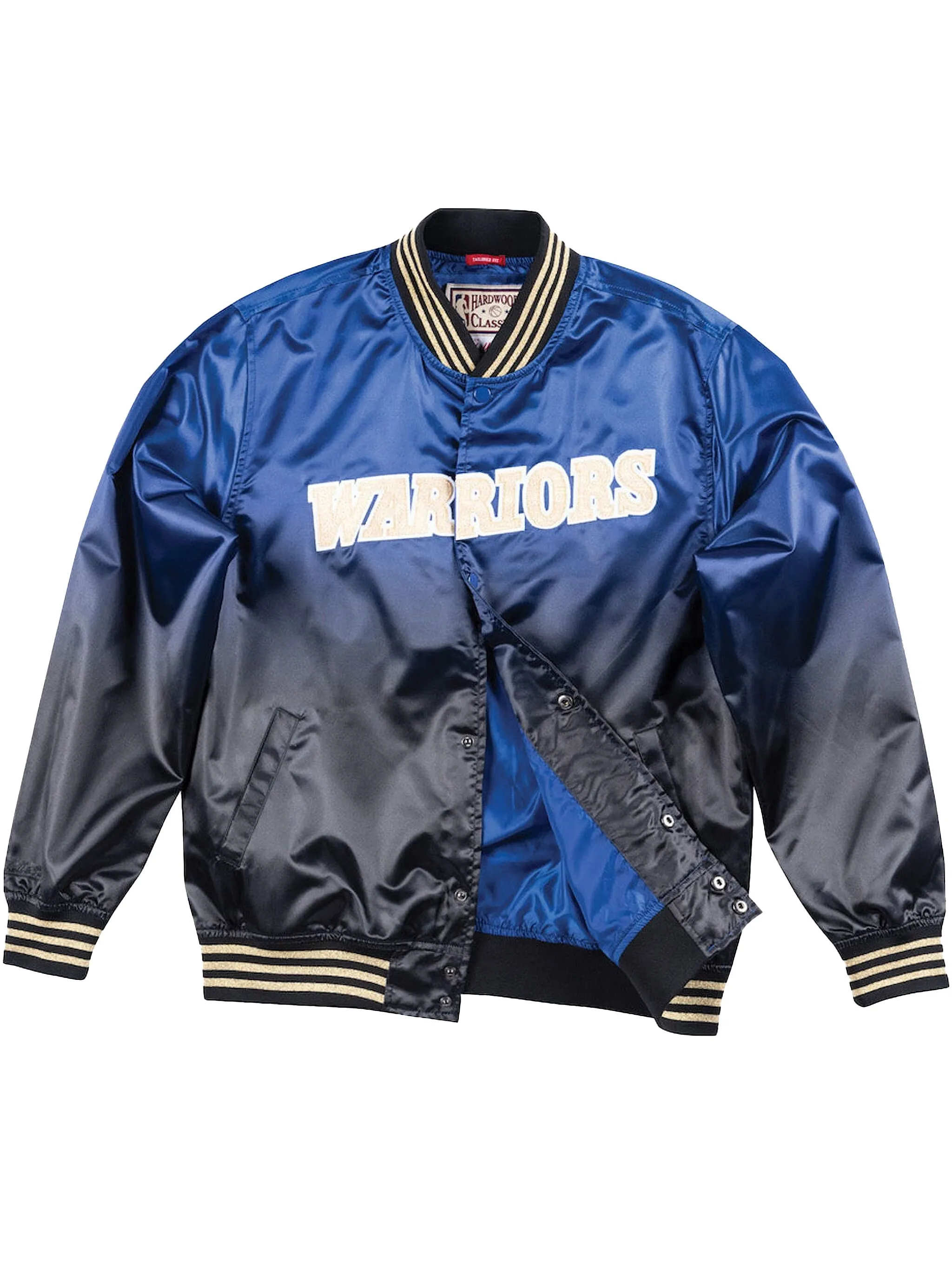 

Бомбер NBA Golden State Warriors CNY Royal/Black Mitchell & Ness, синий