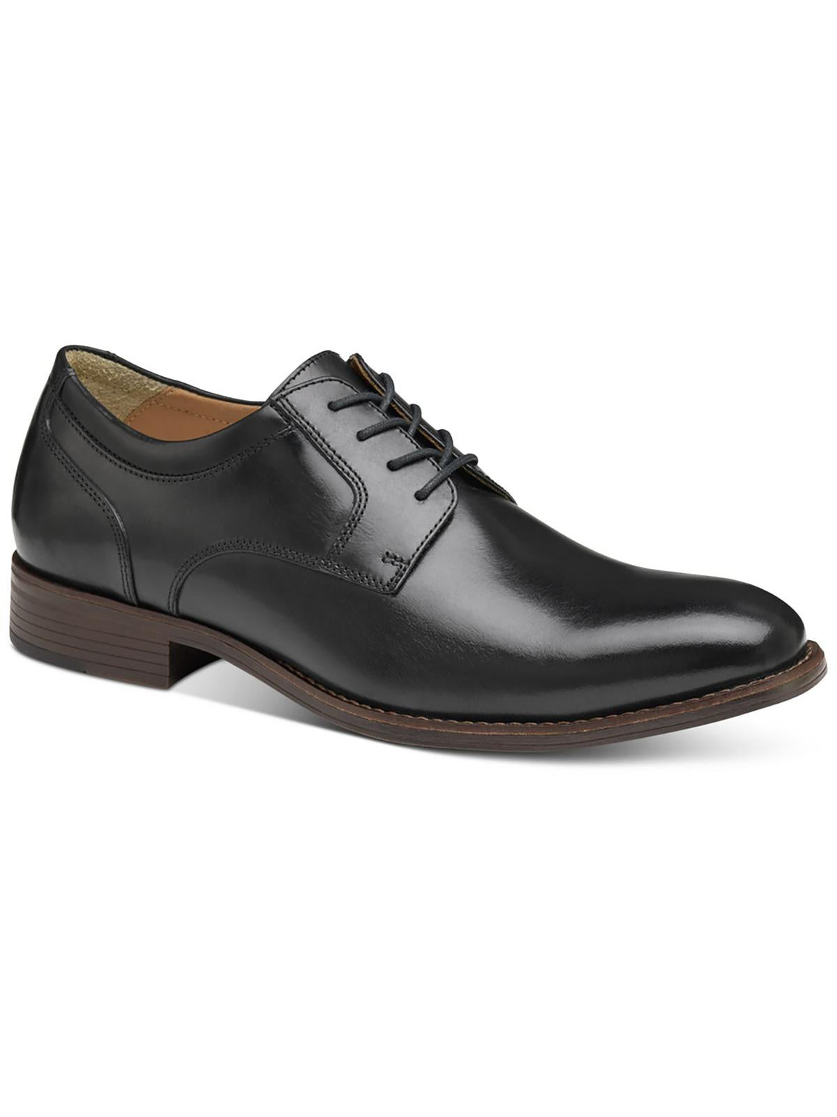 

Мужские кожаные офисные оксфорды Lewis Johnston & Murphy, цвет black full grain