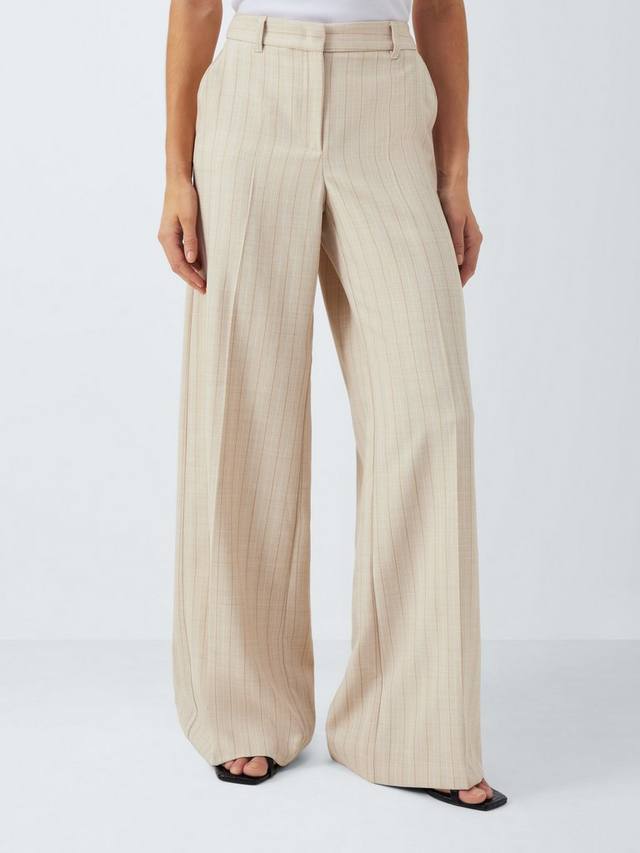 

Широкие брюки Skipper в полоску Marella, Ecru