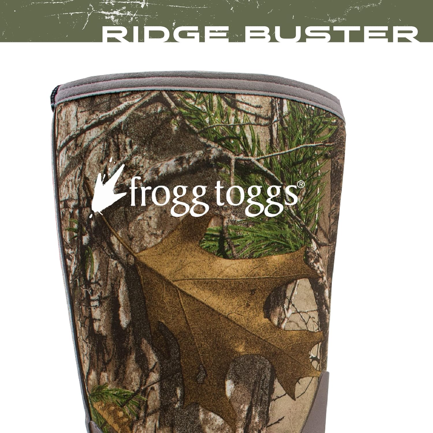 Мужские водонепроницаемые утепленные охотничьи резиновые сапоги FROGG TOGGS Ridge Buster с неопреном и Thinsulate — фото 4