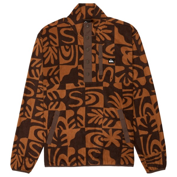 

Полукнопка без назначения - флисовый свитер Quiksilver, мультиколор