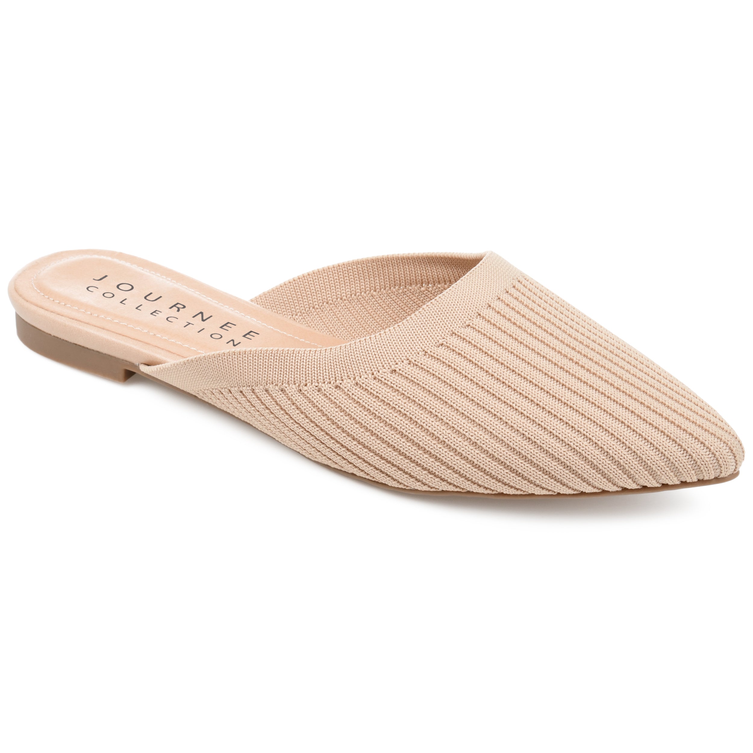 Женские туфли без каблуков Aniee из коллекции Journee Collection, бежевый