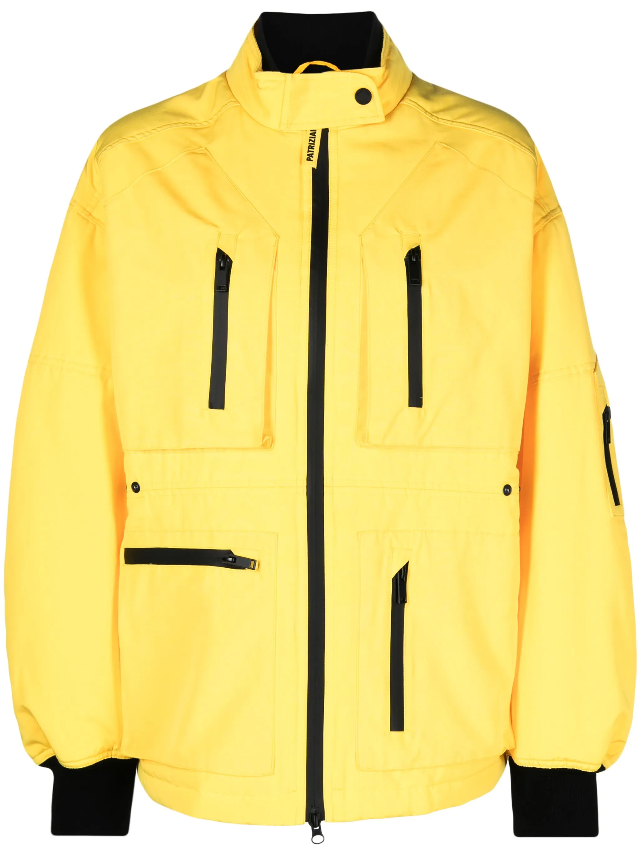 

Бомбер с кулиской Patrizia Pepe, желтый