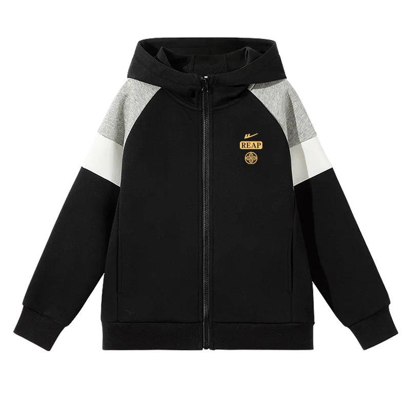 Детский худи WARRIOR, Black/H Harvest K