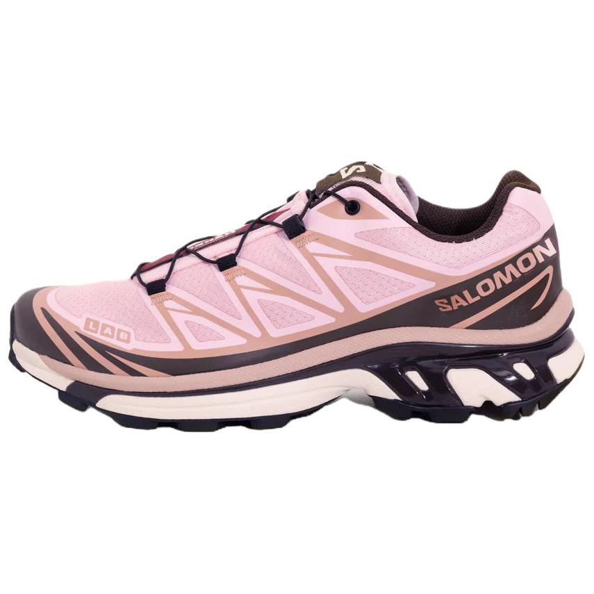 SALOMON Кроссовки для бега по пересеченной местности NAKED Copenhagen x XT 6 с антискользящим покрытием, износостойкие, розовые, унисекс