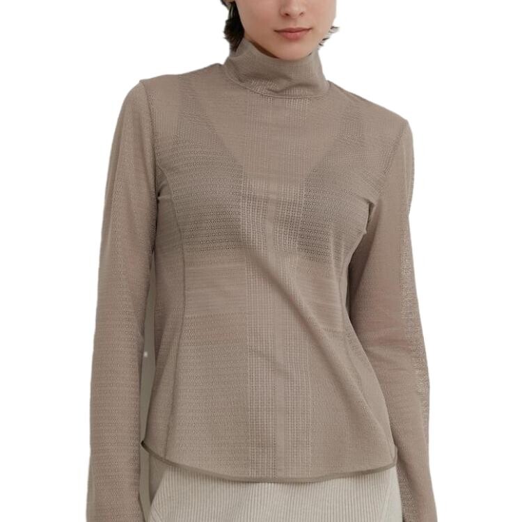 UNIQLO Женская футболка, цвет Camel — фото 4