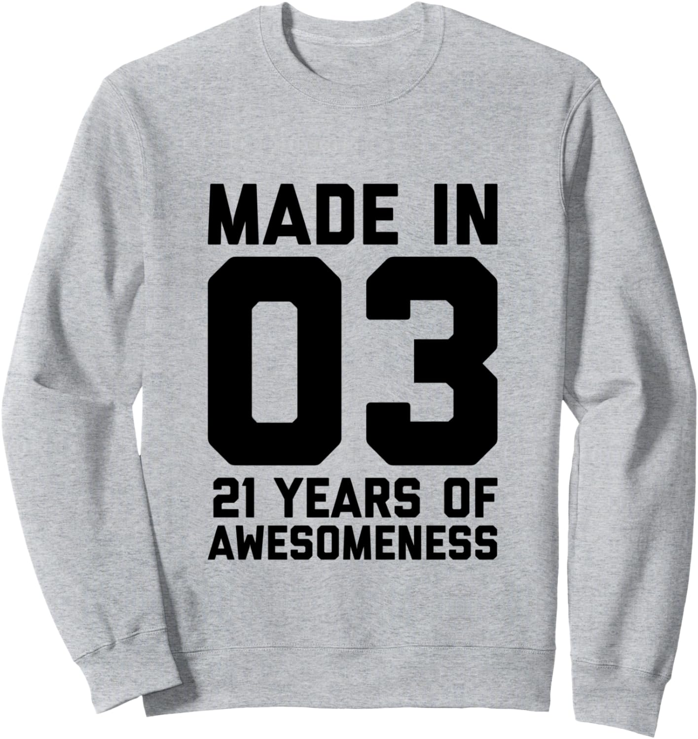 

Толстовка на 21-й день рождения в подарок сыну или дочери. Толстовка на 21-й день рождения для мальчика или девочки Birthday 21St Gift Son Daughter Kids Happy Designs, серый