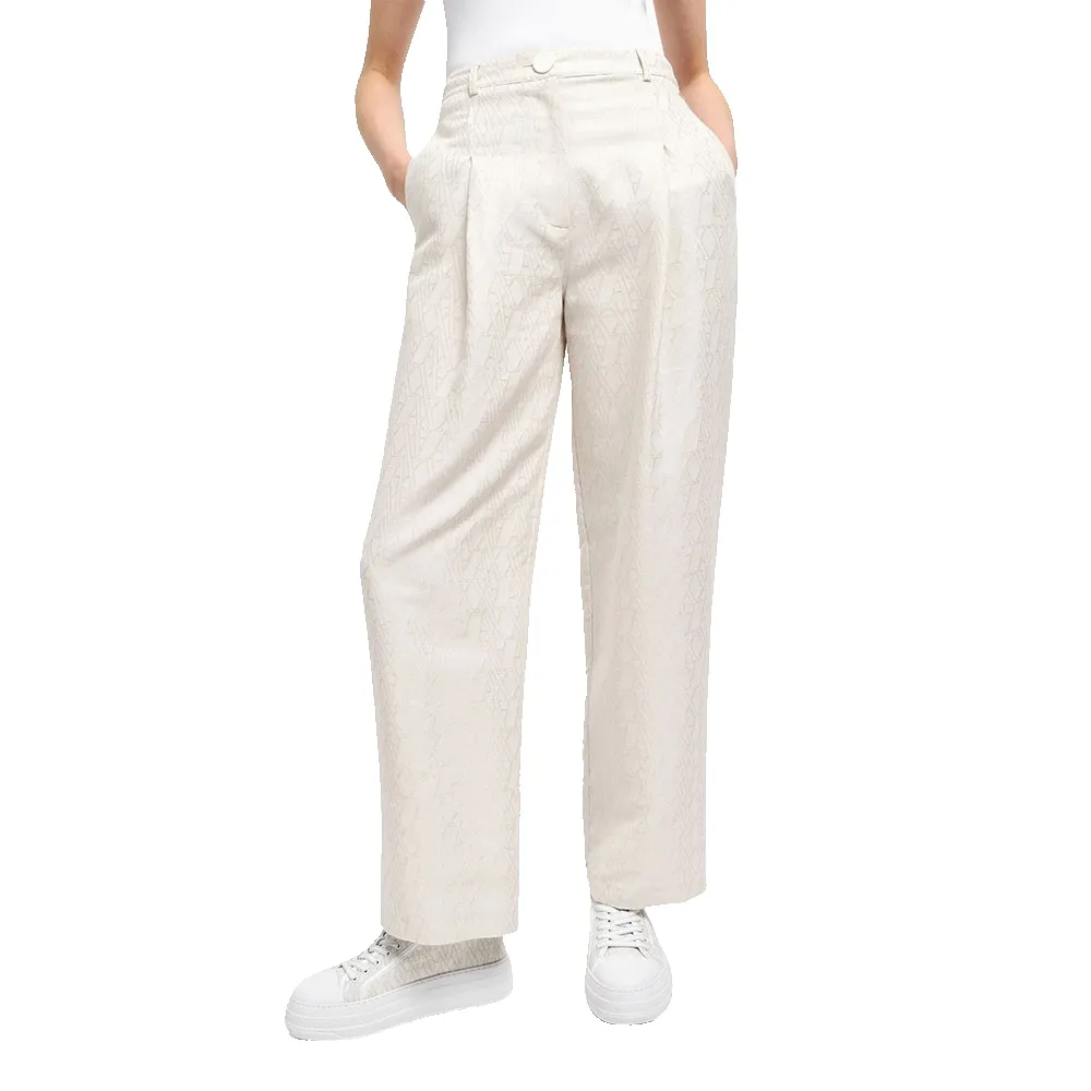 

Брюки с высокой талией Armani Exchange XW000564_AF12058, белый