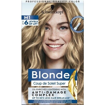 

Краска для волос Schwarzkopf Blonde хайлайтер купе де солей М1