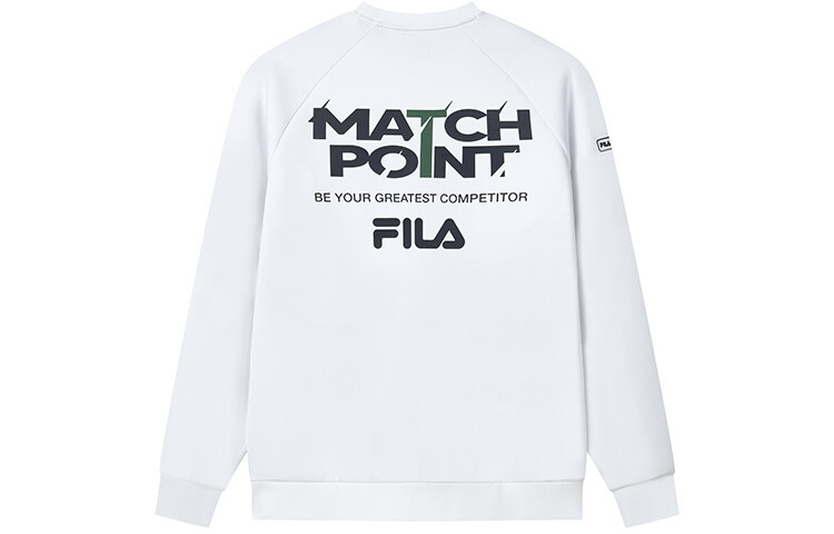 

Спортивная толстовка мужская белая Fila, цвет Jade White