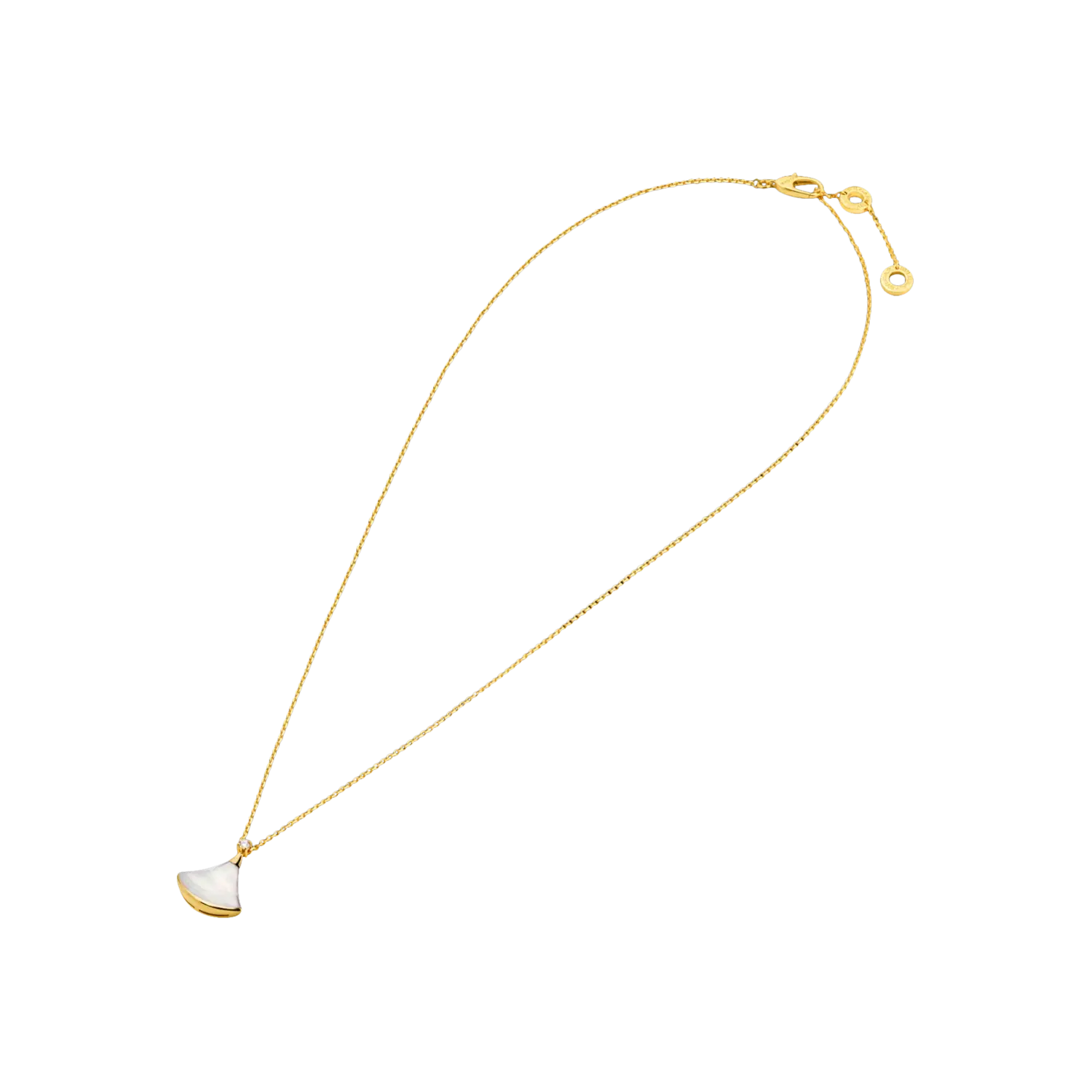 

Ожерелье divas’ dream из желтого золота с бриллиантом и подвеской из перламутра BULGARI