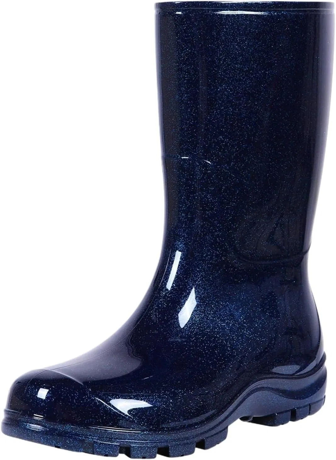 Regenstiefel Herren Damen Gummisohle Wasserdicht Mittelkalb Leicht Niedlich Ботильоны Out Work Bequeme Gartenschuhe FüR Damen Herren RUWLFE, Blue01