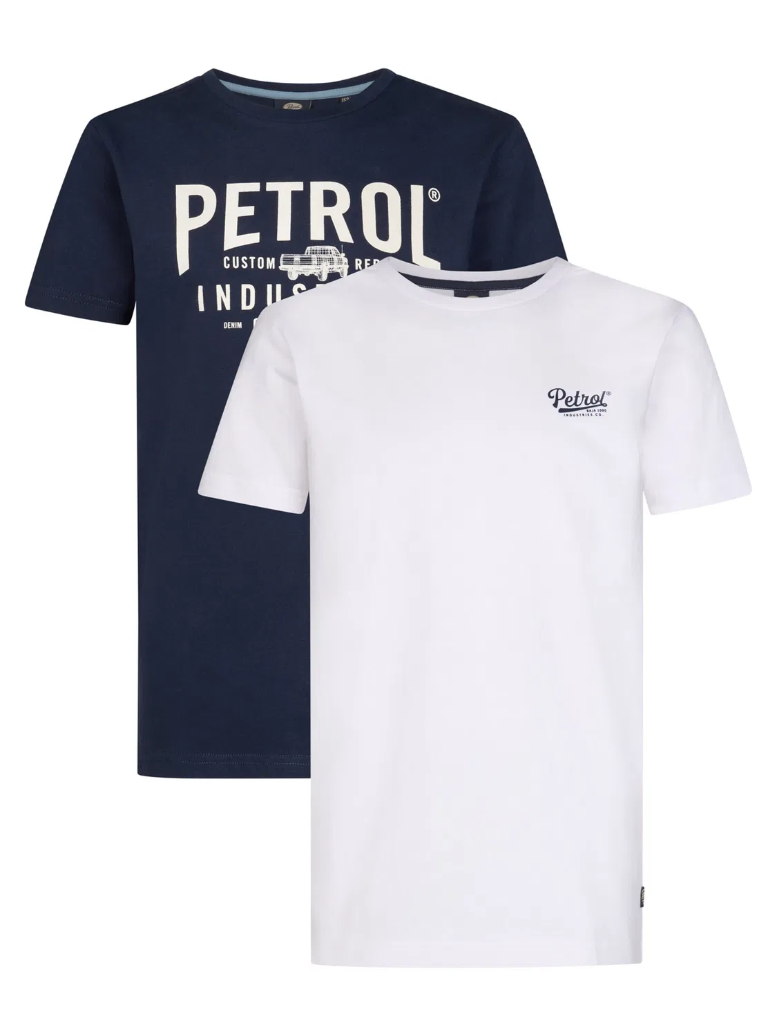 Футболка 'Vizcaíno' Petrol Industries, Navy/White