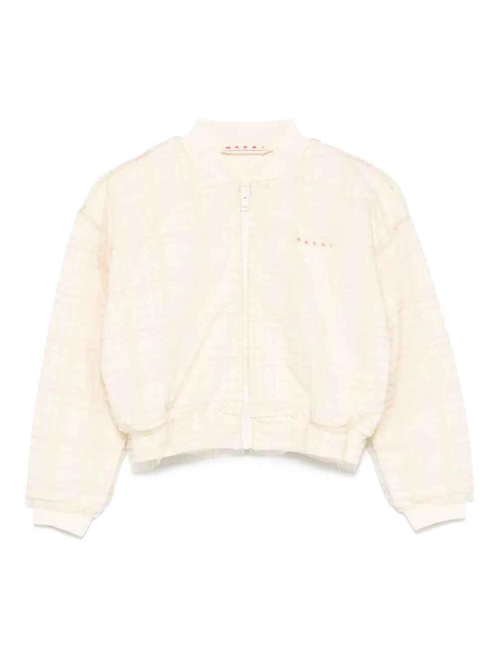 

Бомбер в клетку тартан Marni Kids, нейтральный