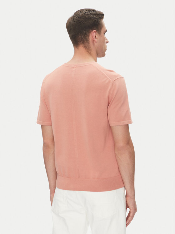 Футболка обычного кроя Supima LV04LC333G Calvin Klein, красный — фото 3