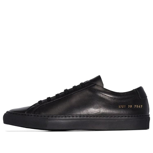 Кроссовки achilles low 'all black' Common Projects, черный