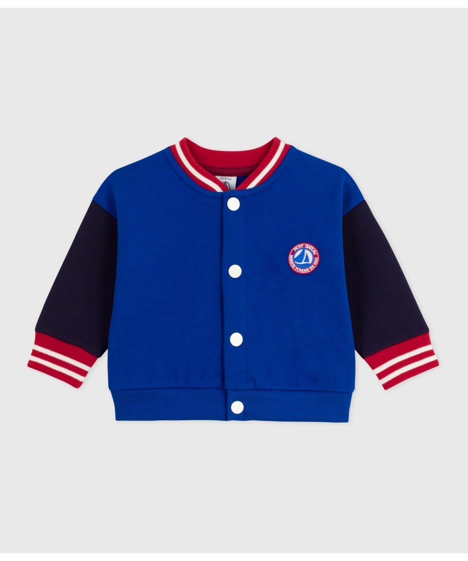 Блузон Petit Bateau, Royal Blue/Blue