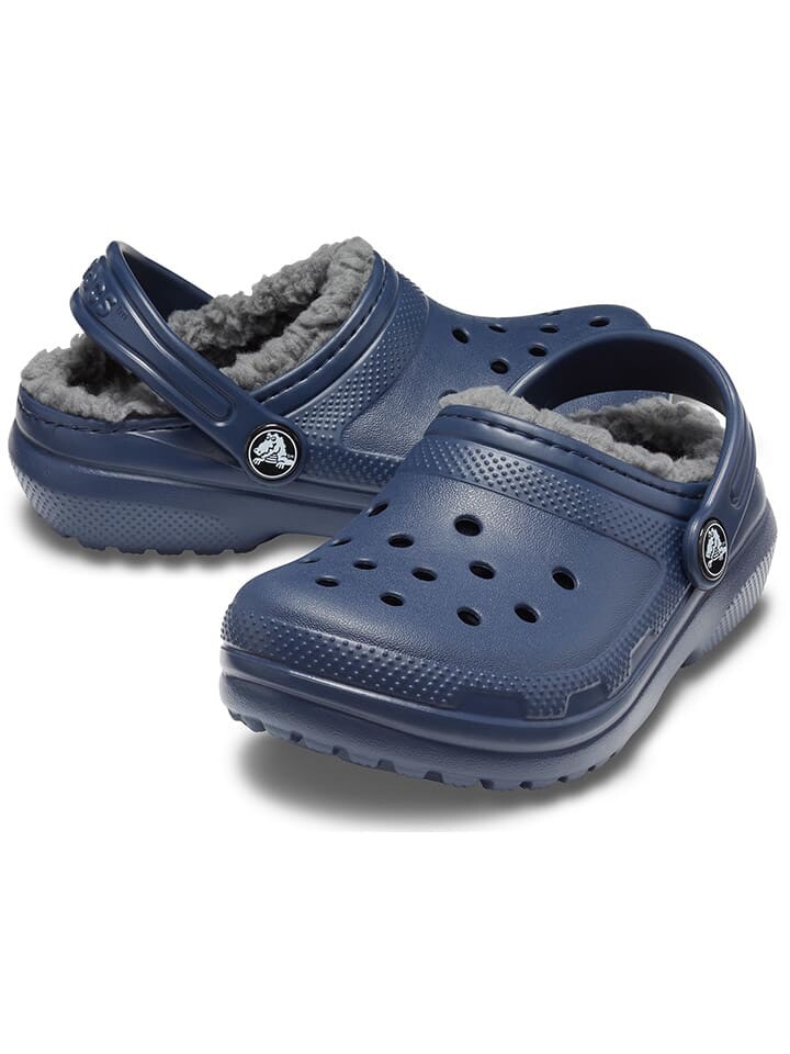

Сабо Crocs Classic Lined, темно-синий