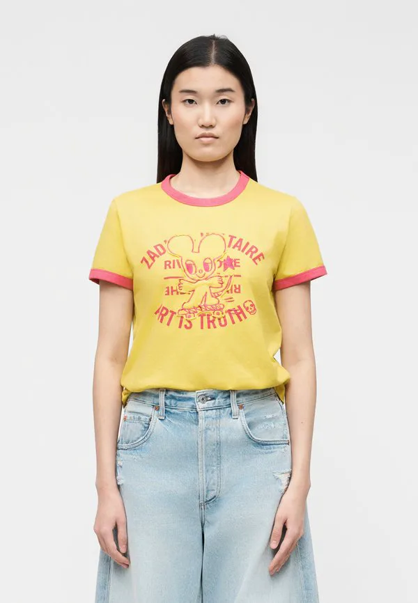 

Футболка blason с принтом мыши Zadig & Voltaire, Banana, Зеленый, Футболка blason с принтом мыши Zadig & Voltaire, Banana