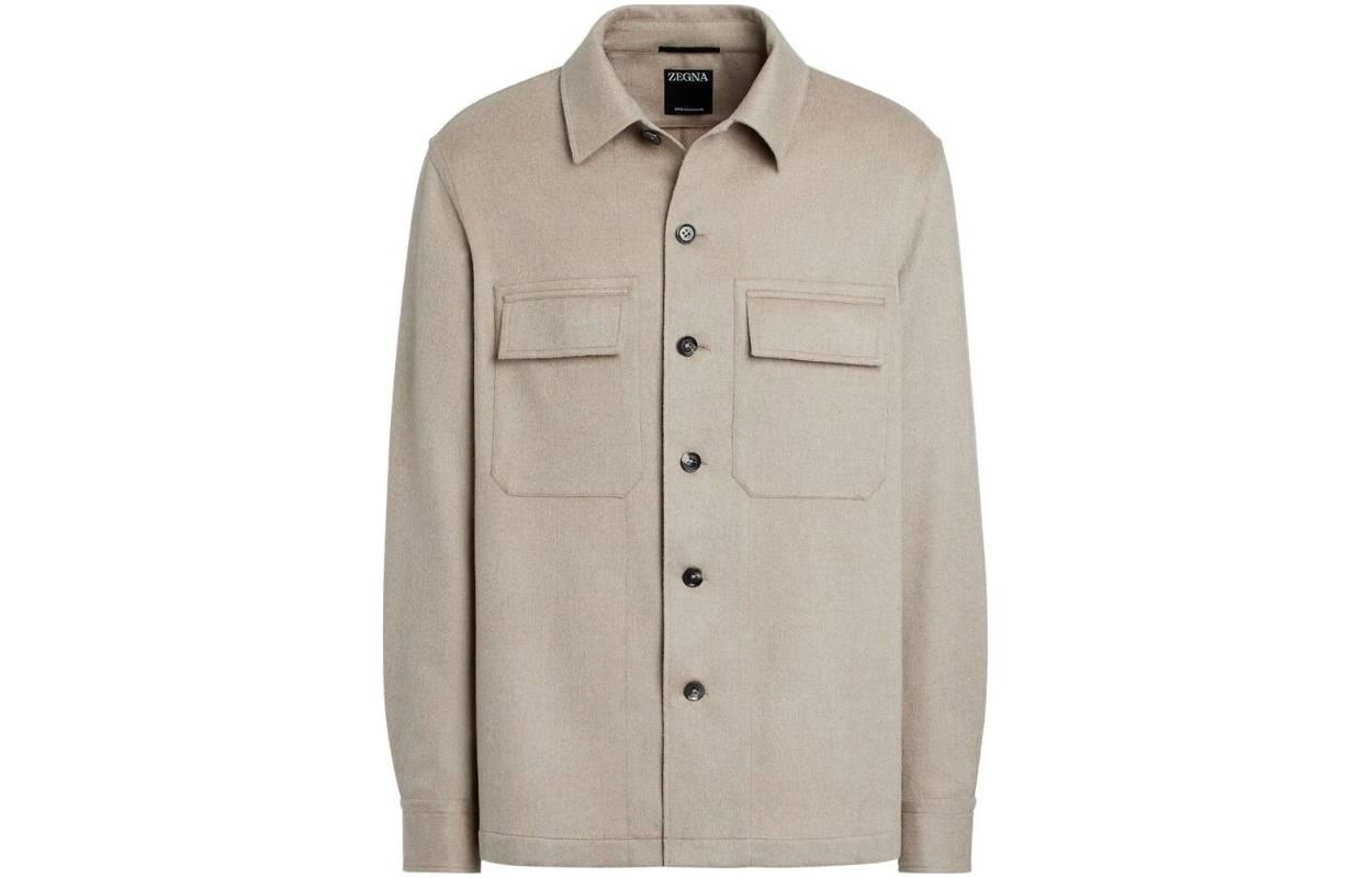 

Ermenegildo Zegna Кашемировая рубашка, Gray