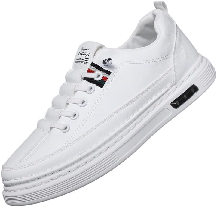 

Мужские слипоны для скейтборда - с нескользящей амортизирующей подошвой, низкие кроссовки коричневого цвета, легкие, простые в уходе Clolinde