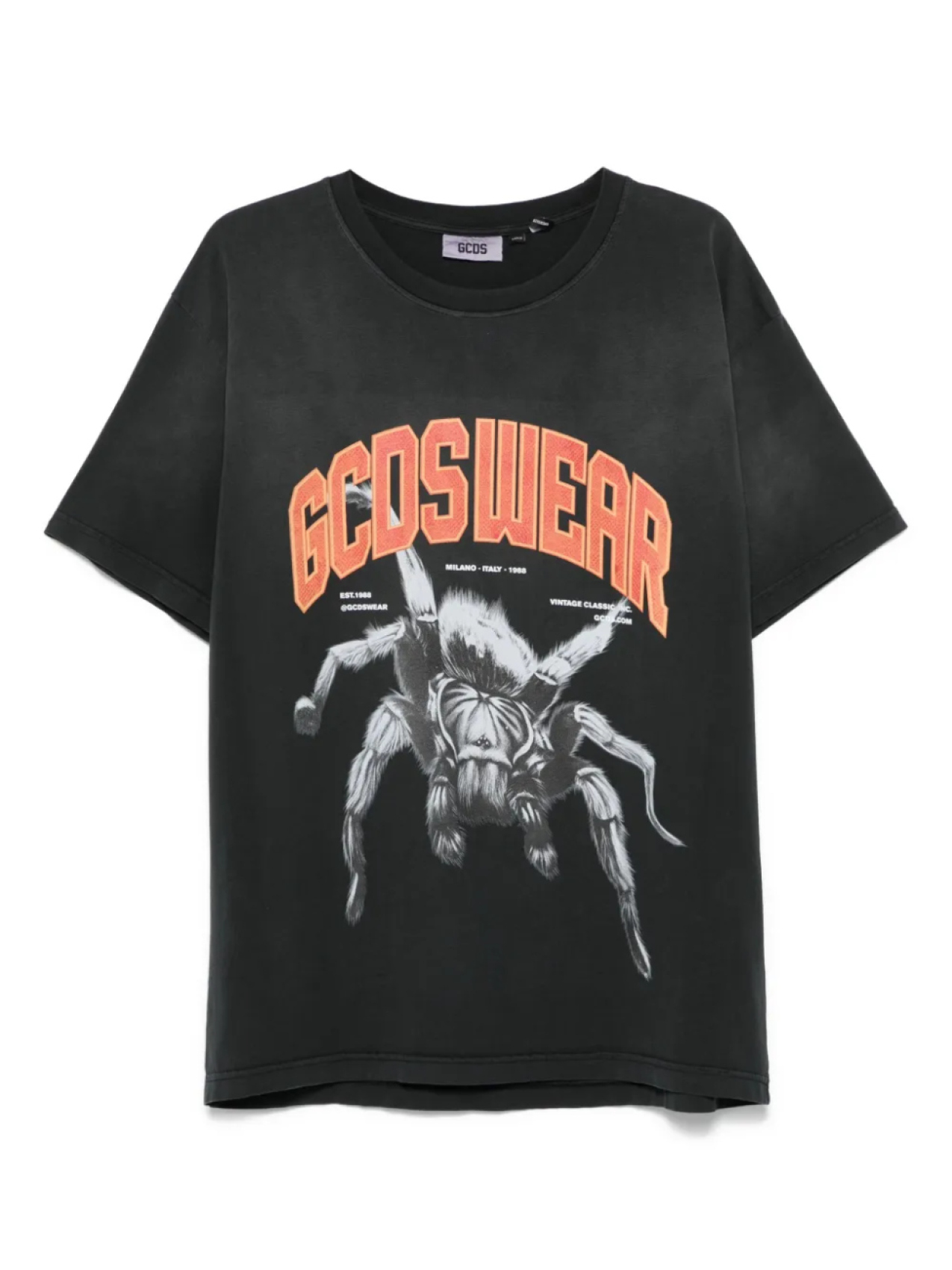 

Футболка GCDS GCDSWear Spider, черный