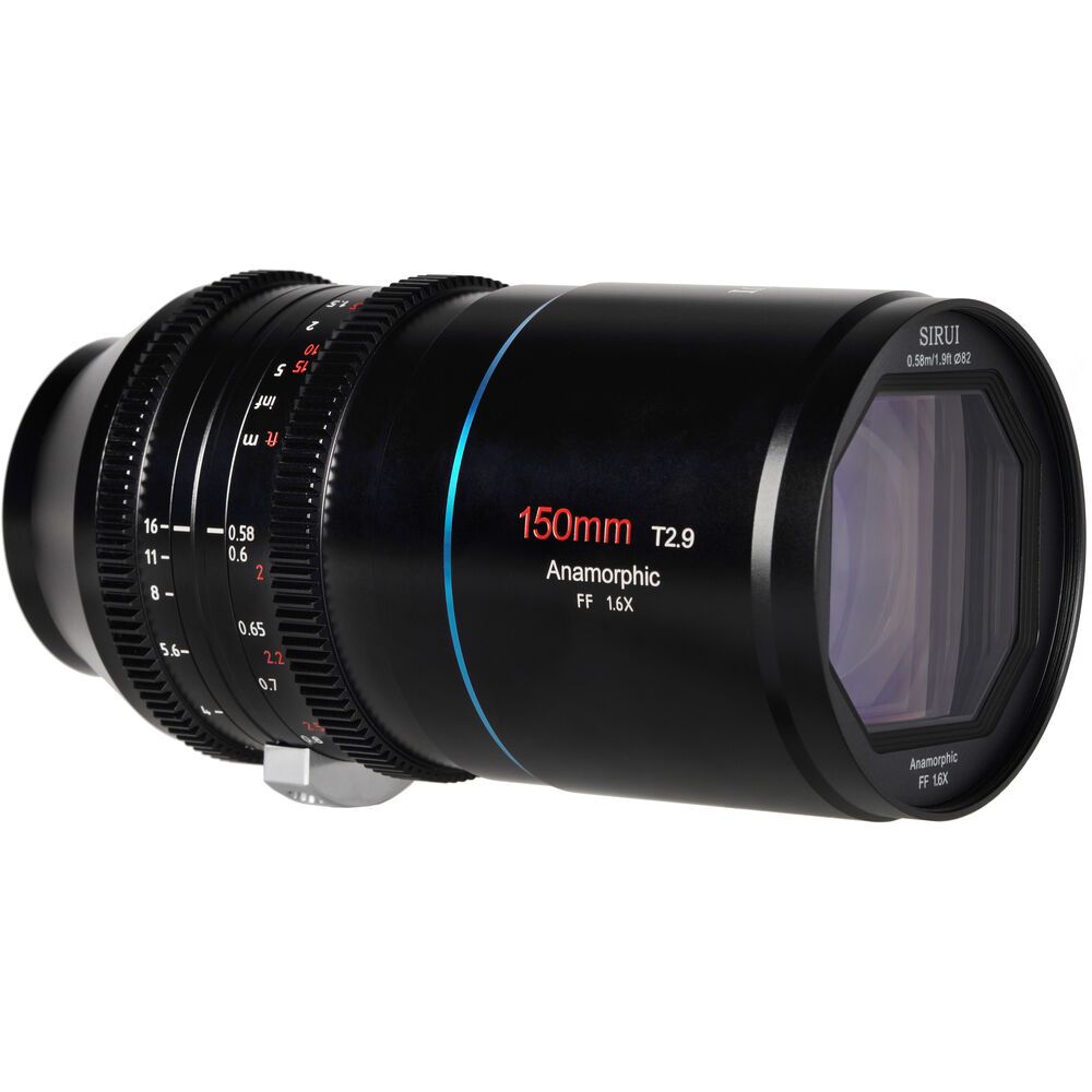 

Полнокадровый анаморфотный объектив Sirui 150mm T2.9 1.6x (крепление L)