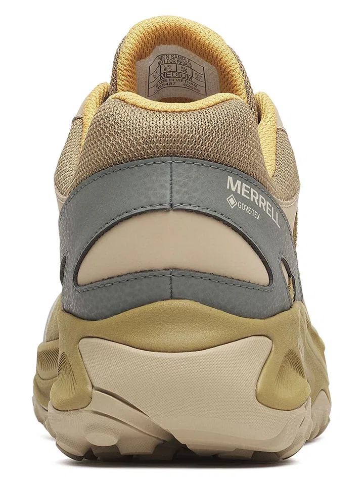 Треккинговые ботинки из кожи Merrell, зеленый — фото 3