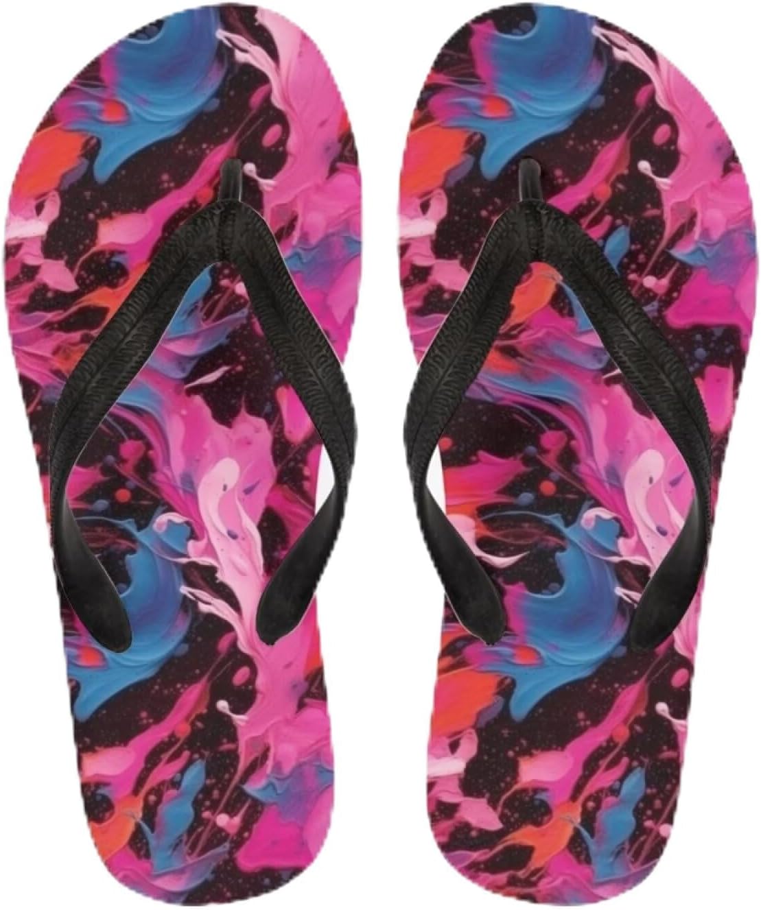 

Женские сандалии Semiouray с черепом, классические мужские шлепанцы с животным и цветочным принтом, мягкая удобная модель для ванной, унисекс, Fluid Painting