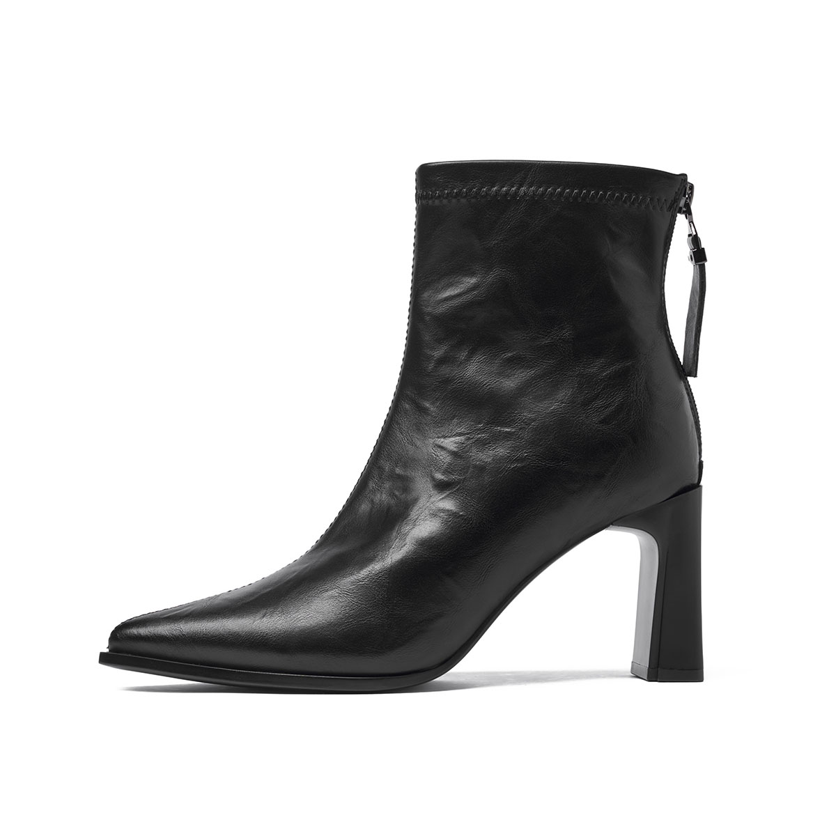 Ботильоны женские JOSINY, Black (Fleece-Lined)