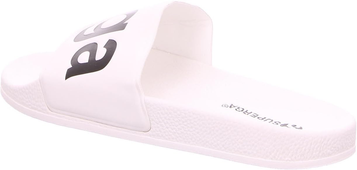 Сандалии Superga 1908 Polysoft для мужчин и женщин, белый/черный — фото 3