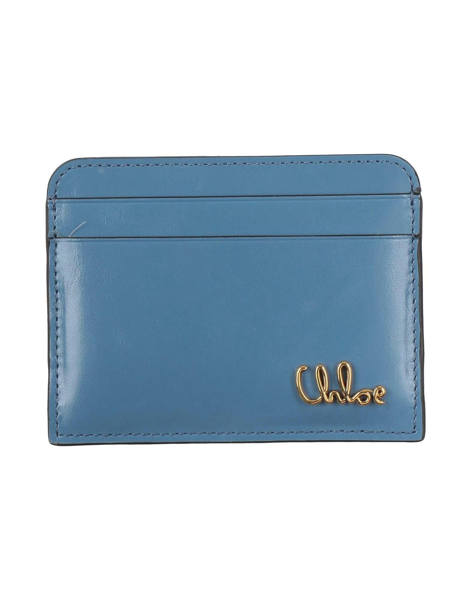 

Картхолдер Chloé, серо-голубой
