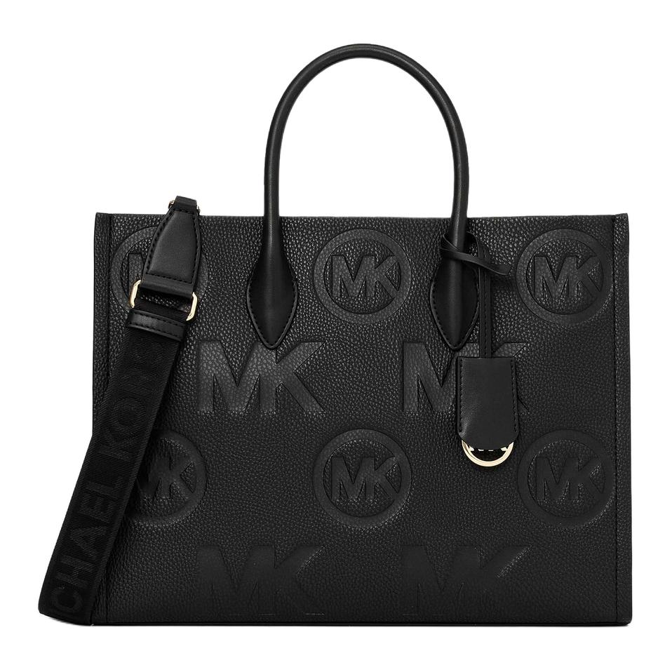 

MICHAEL KORS Полиуретановая сумка-шоппер, сумка-шоппер, сумка через плечо, сумка через плечо, женская сумка среднего размера, черная