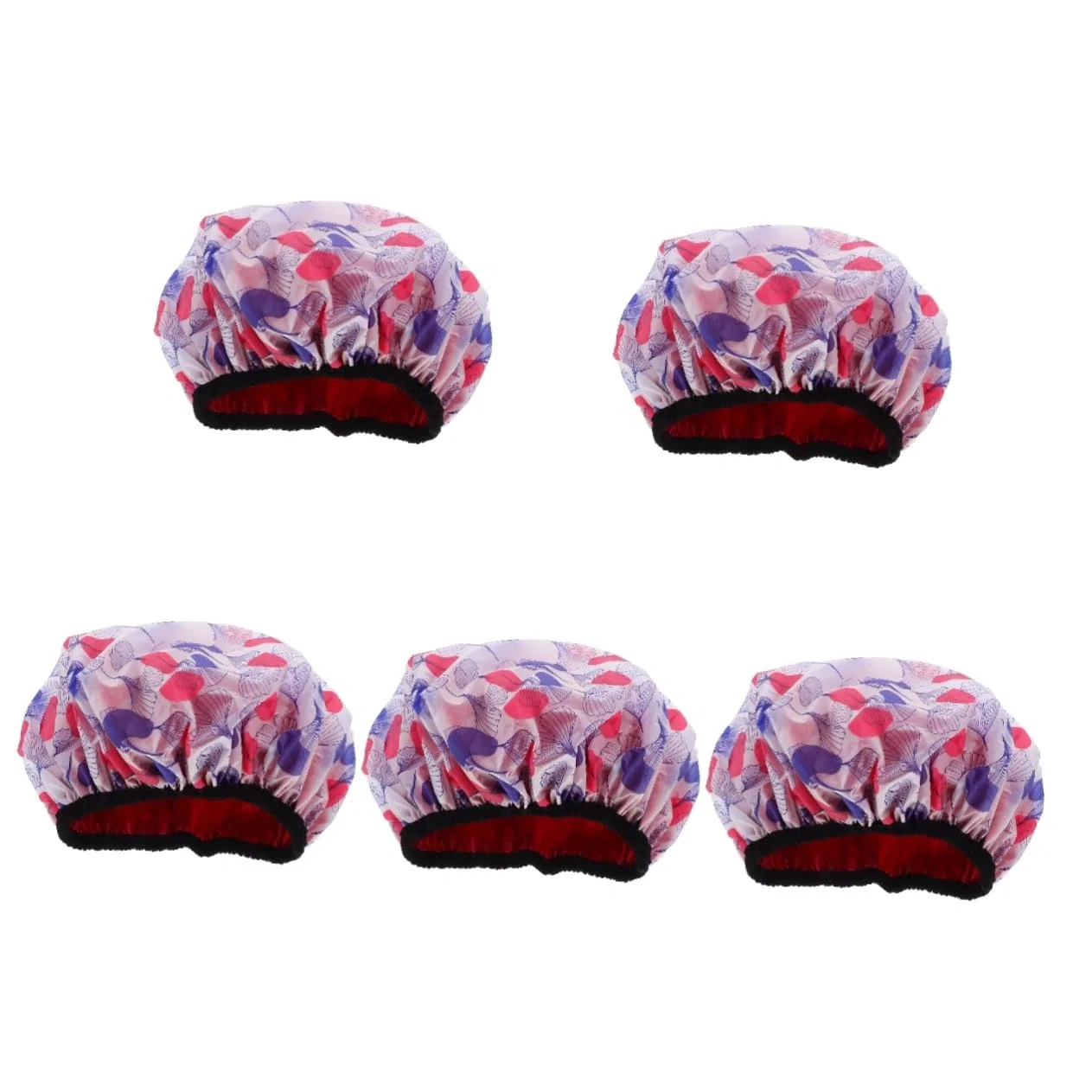 Шапочка для душа, FRCOLOR, набор 5 шт, 31.5x31.5x1 см, Assorted colours