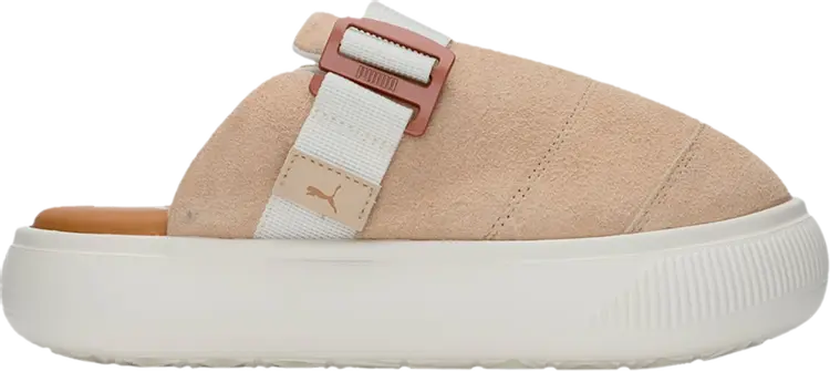 Сандалии Puma Wmns Suede Mayu Mule Light Sand Pristine, загар