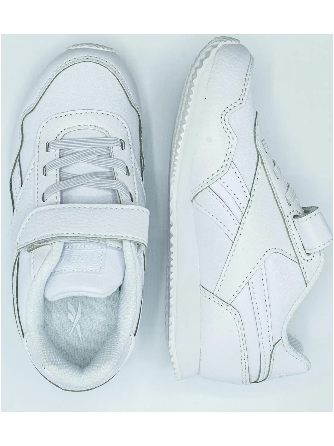 Кроссовки Reebok Athletic Shoes Royal Classic Jogger 3 белого цвета — фото 2