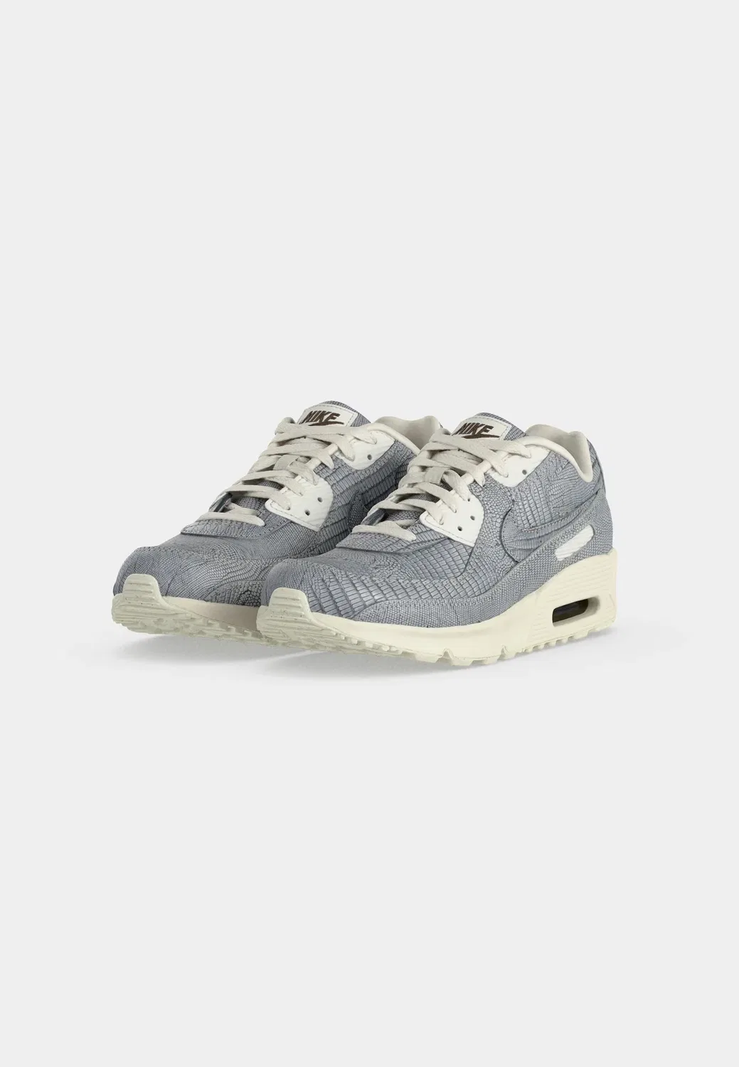 Кроссовки Air Max 90 Tech унисекс Nike Sportswear, White/Light Orewood Brown/Phantom — фото 3