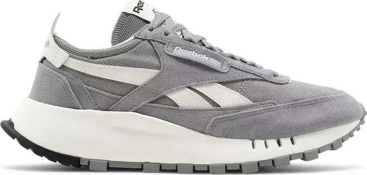 

Кроссовки classic leather legacy 'solid grey' Reebok, серый
