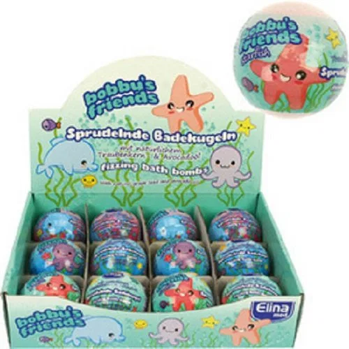 Бомбочка для ванны Elina Kids Triple Assorted 1200 г Unbekannt