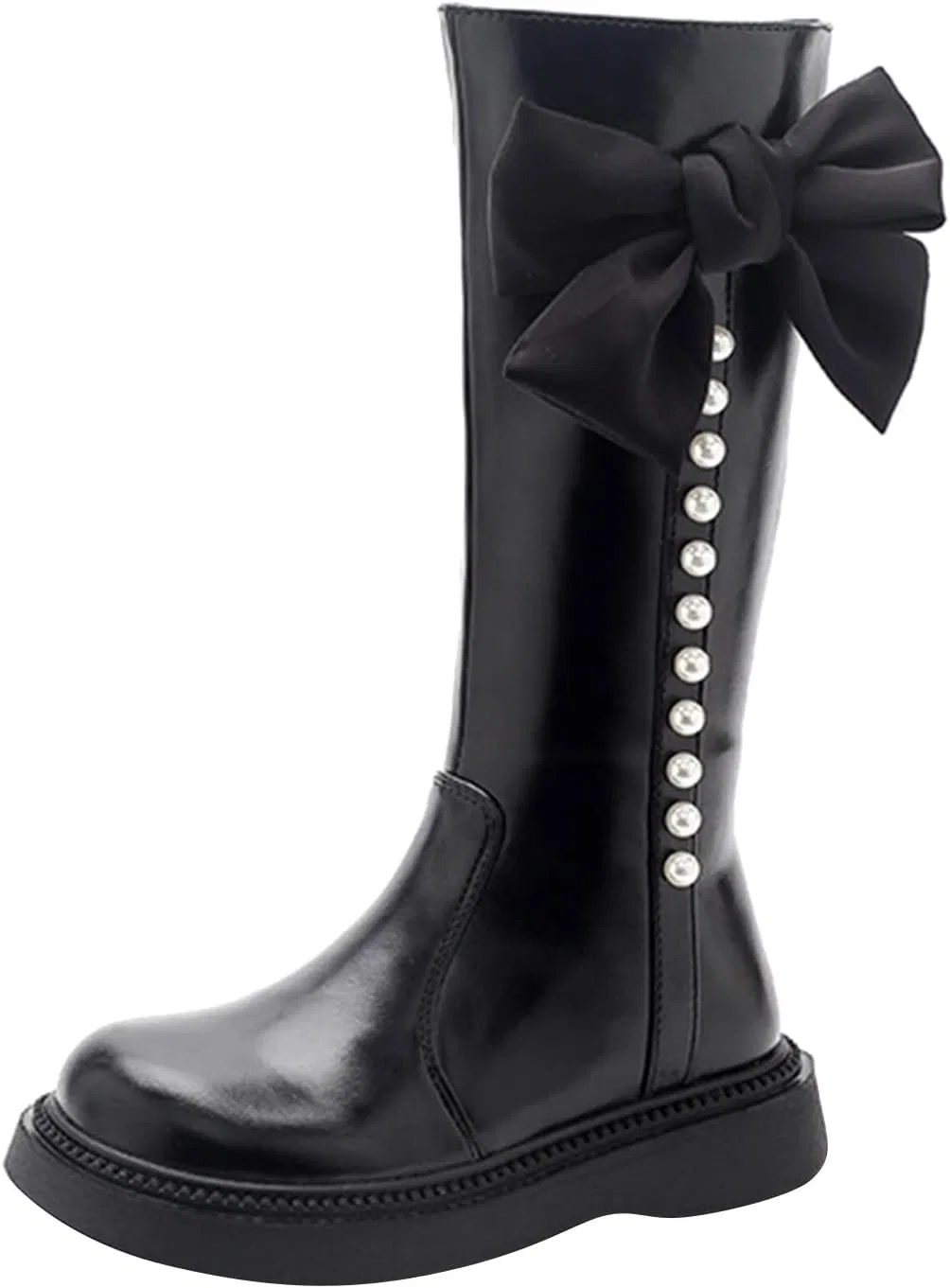 Детские сапоги для девочек с принтом Go Go Boots, Black
