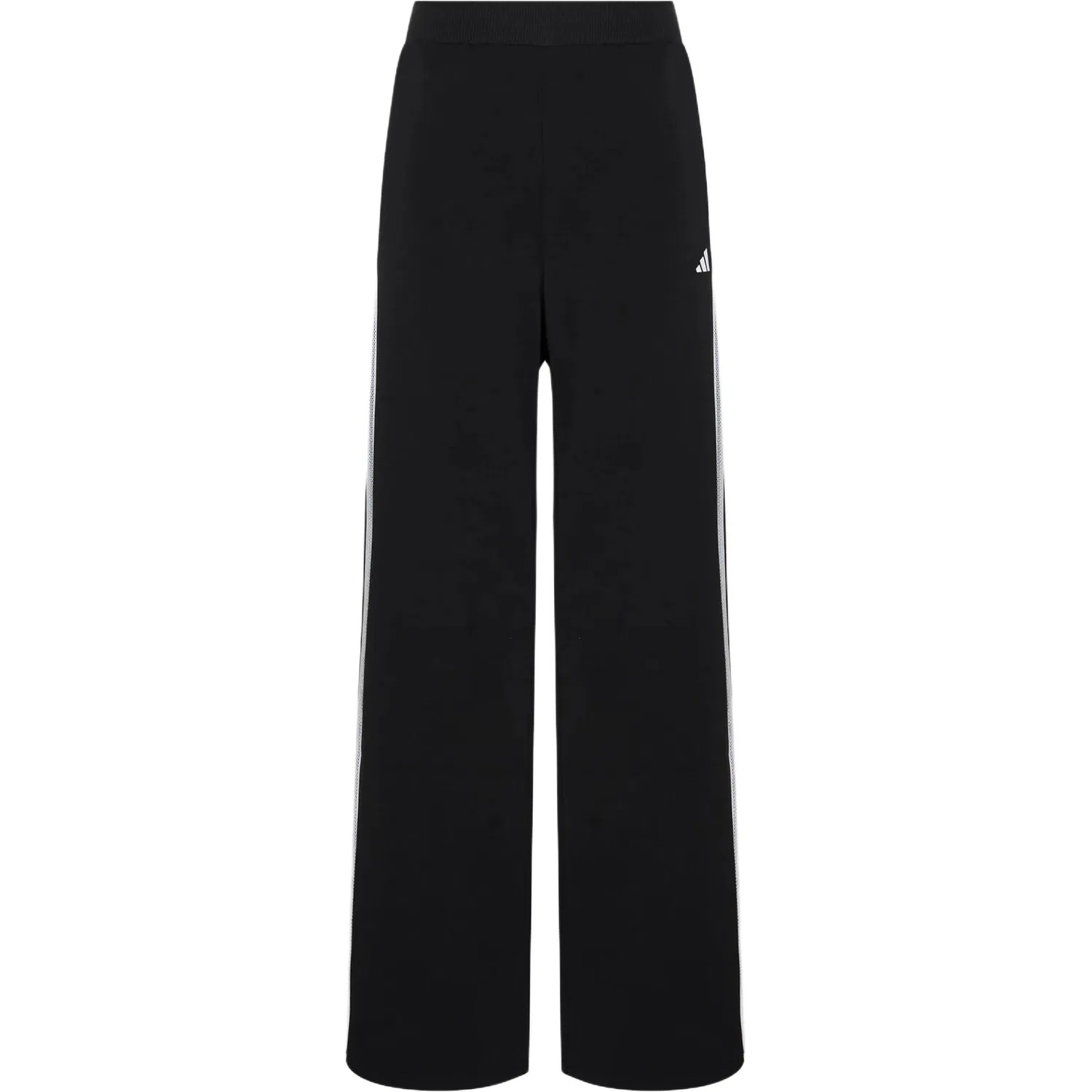 Женские трикотажные спортивные штаны прямого кроя Black Adidas