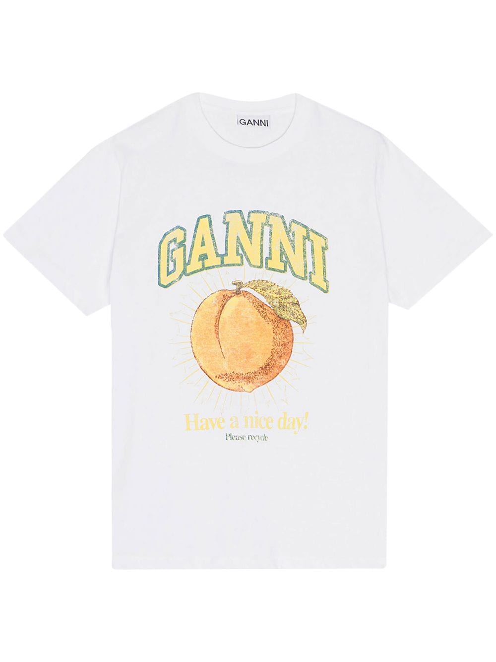 

Футболка женская GANNI, белый