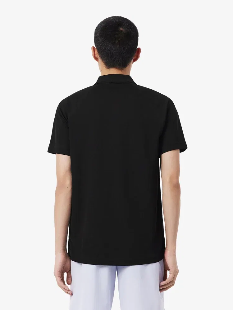 Футболка поло реглан LACOSTE, Black — фото 3