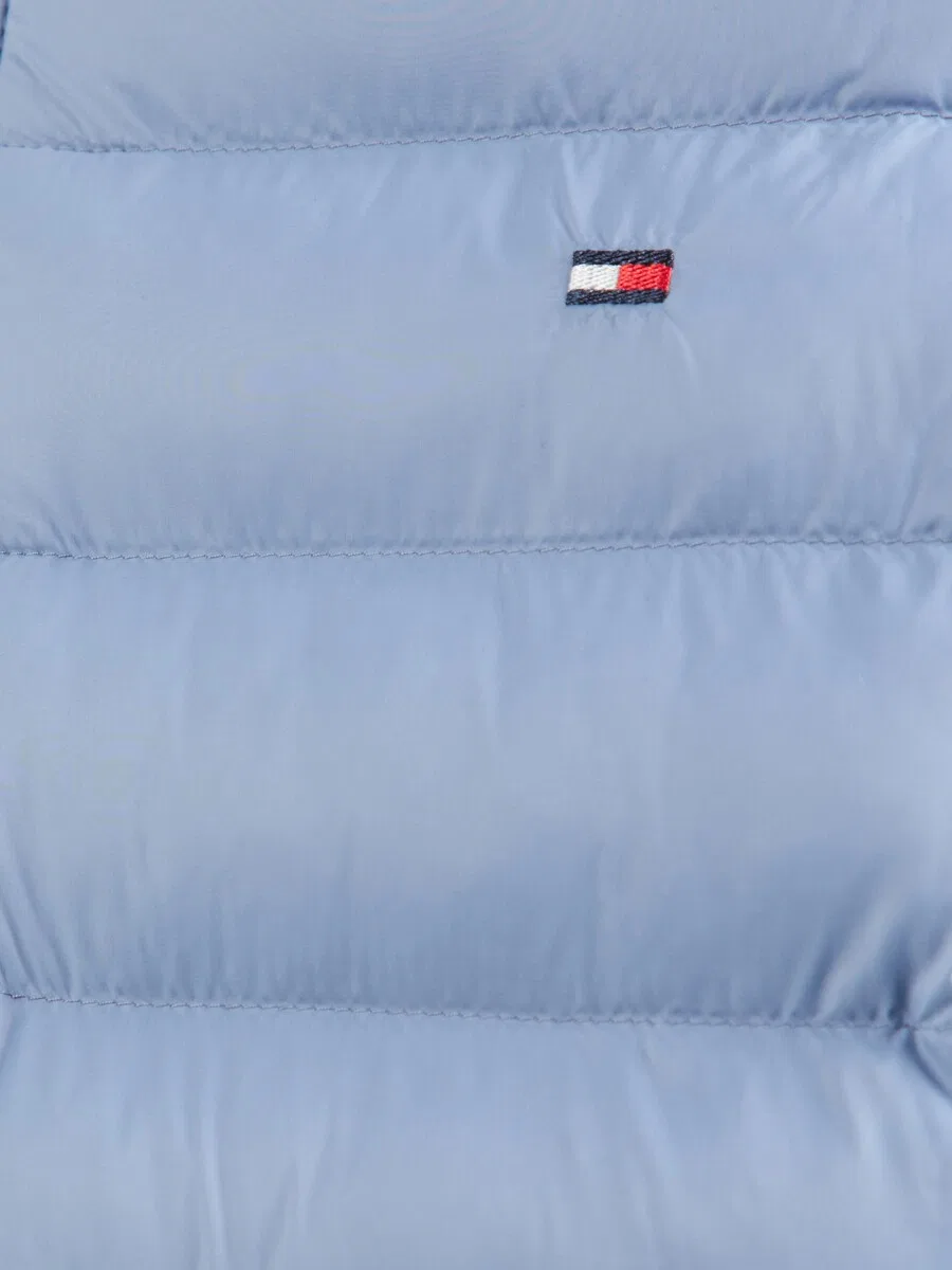 Куртка TOMMY HILFIGER Between-Season Jacket 'Packable Flag Embroidery Padded' небесно-голубого цвета — фото 2