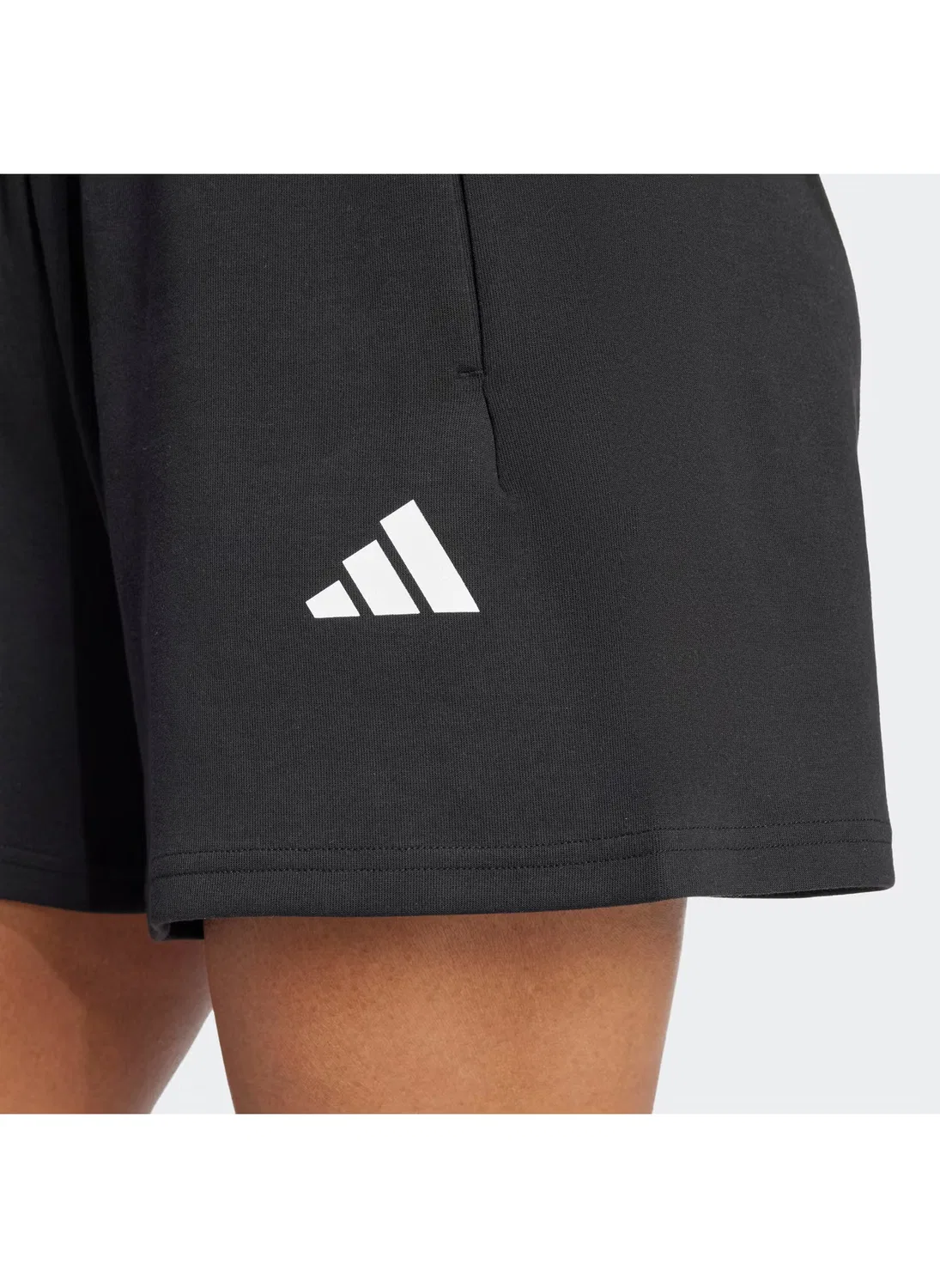 Шорты повседневные с логотипом Future Icons Adidas, черный — фото 4